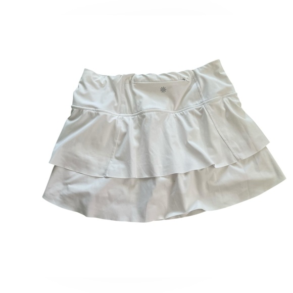 Athleta white tennis/gf/pickleball skirt - Picture 1 of 5